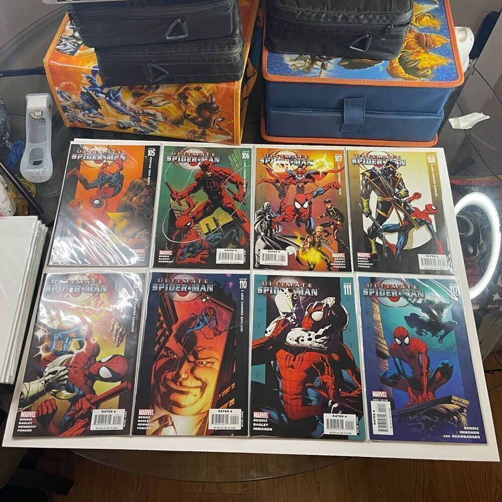 Ultimate Spider-Man Comic Book Lot Issues 105 - 112 (2007) Marvel Comics